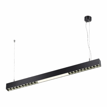 גת לינארי צמוד תקרה 40W CCT שחור